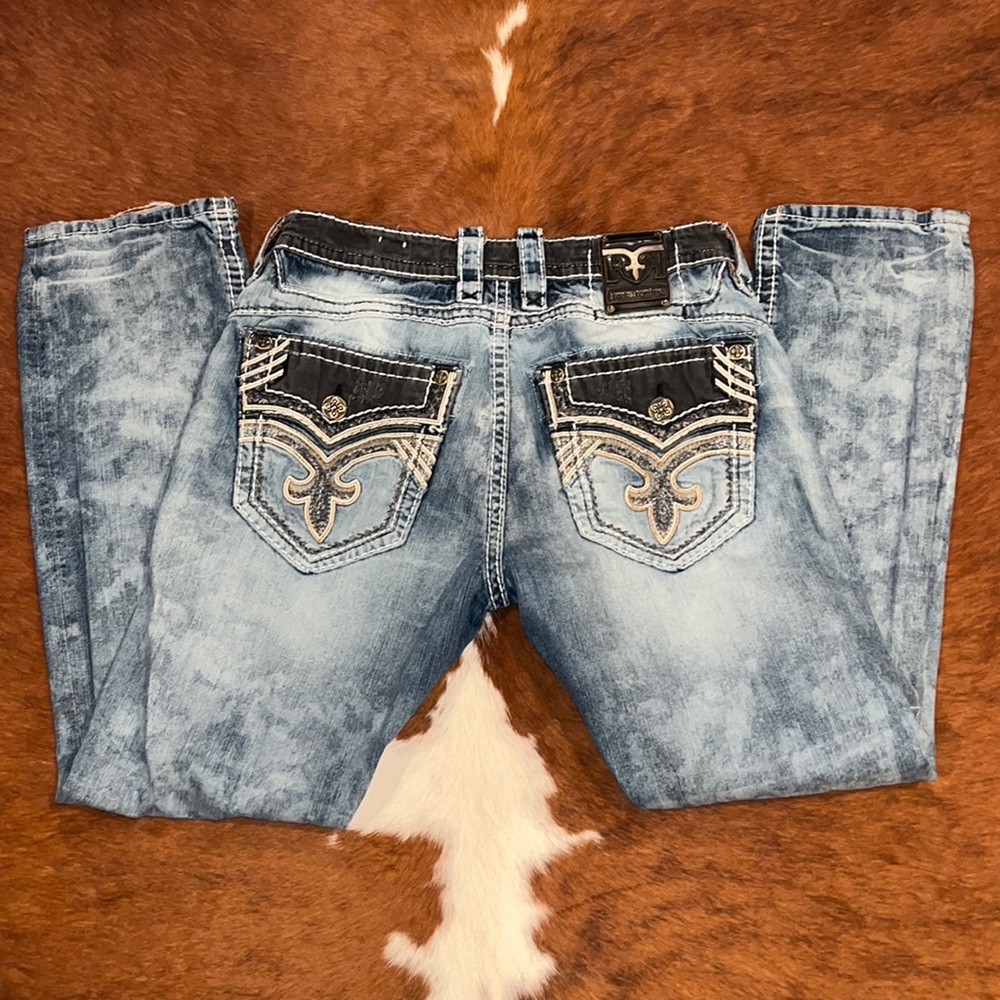Men’s Rock Revival Jeans!